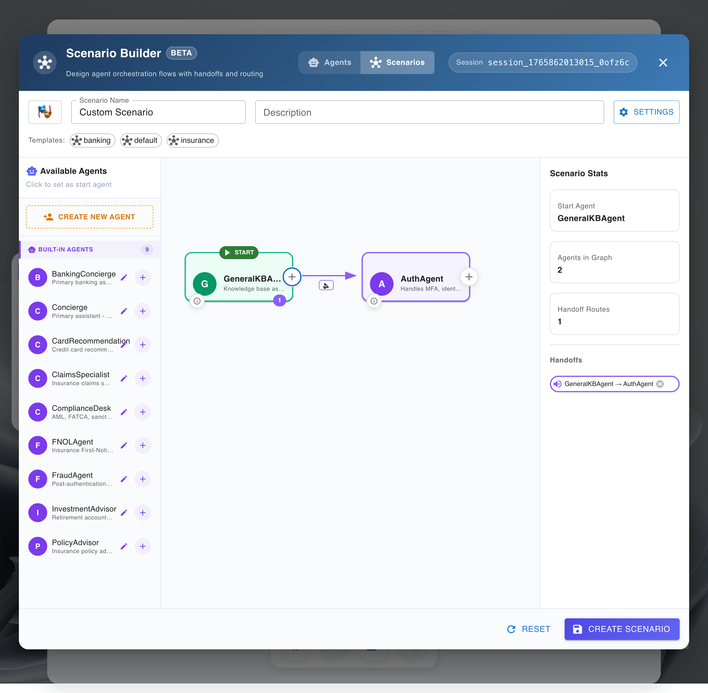Connected Auth Setup